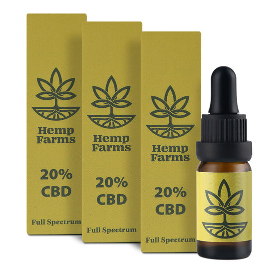 CBD Ulje Hemp Farms CBD Oil Promocija 20%+20%+20% 30ml. Full Spectrum