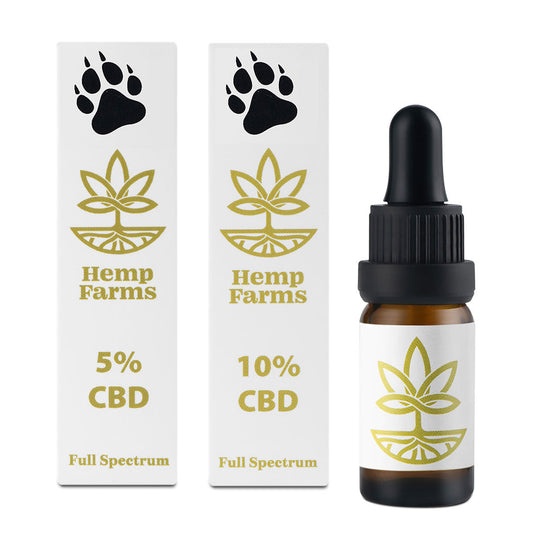 CBD ulje Hemp Farms CBD Oil Promocija 5%+10% Full Spectrum za životinje