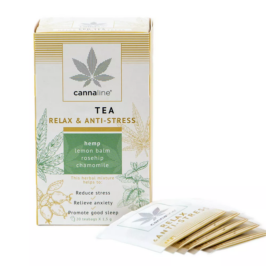 Cannaline CBD Čaj - RELAX & ANTI-STRESS