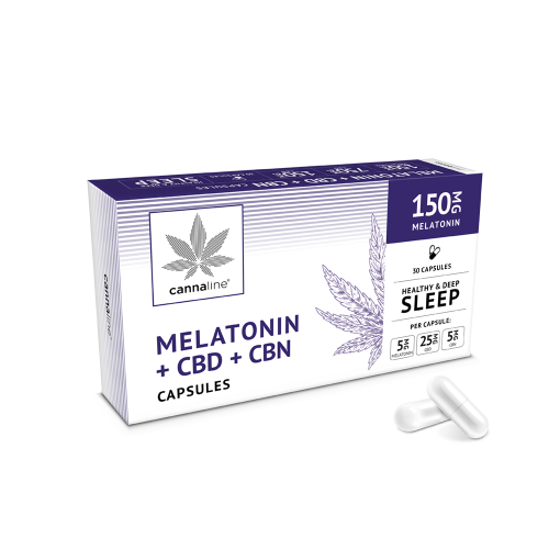 Kapsule CBD + CBN + Melatonin 150mg