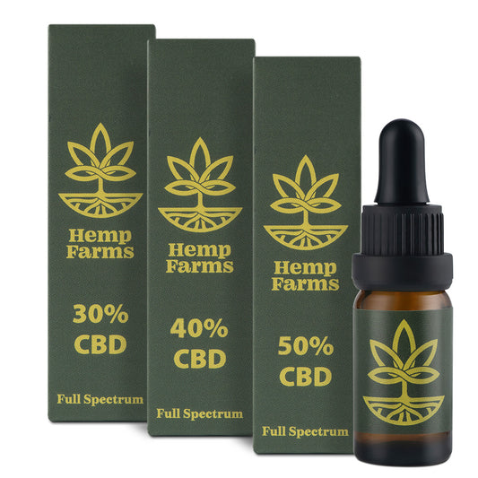 CBD Ulje Hemp Farms Akcija 30%+40%+50% 30ml Full Spectrum