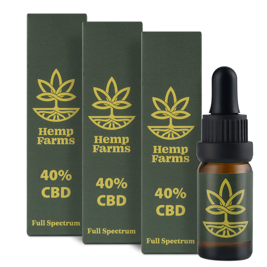 CBD Ulje Hemp Farms CBD Oil Promocija 40%+40%+40% 30ml. Full Spectrum