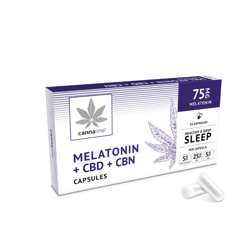 Konoplja + Melatonin 75mg